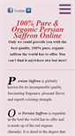 Mobile Screenshot of persiansaffrononline.com